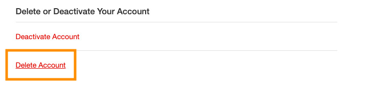 quora delete account