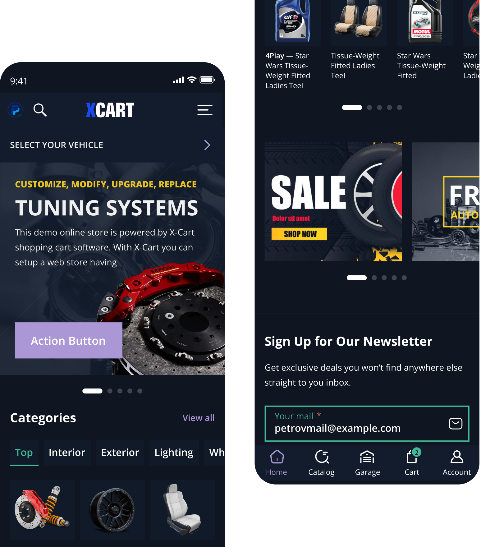 Automotive Website Design