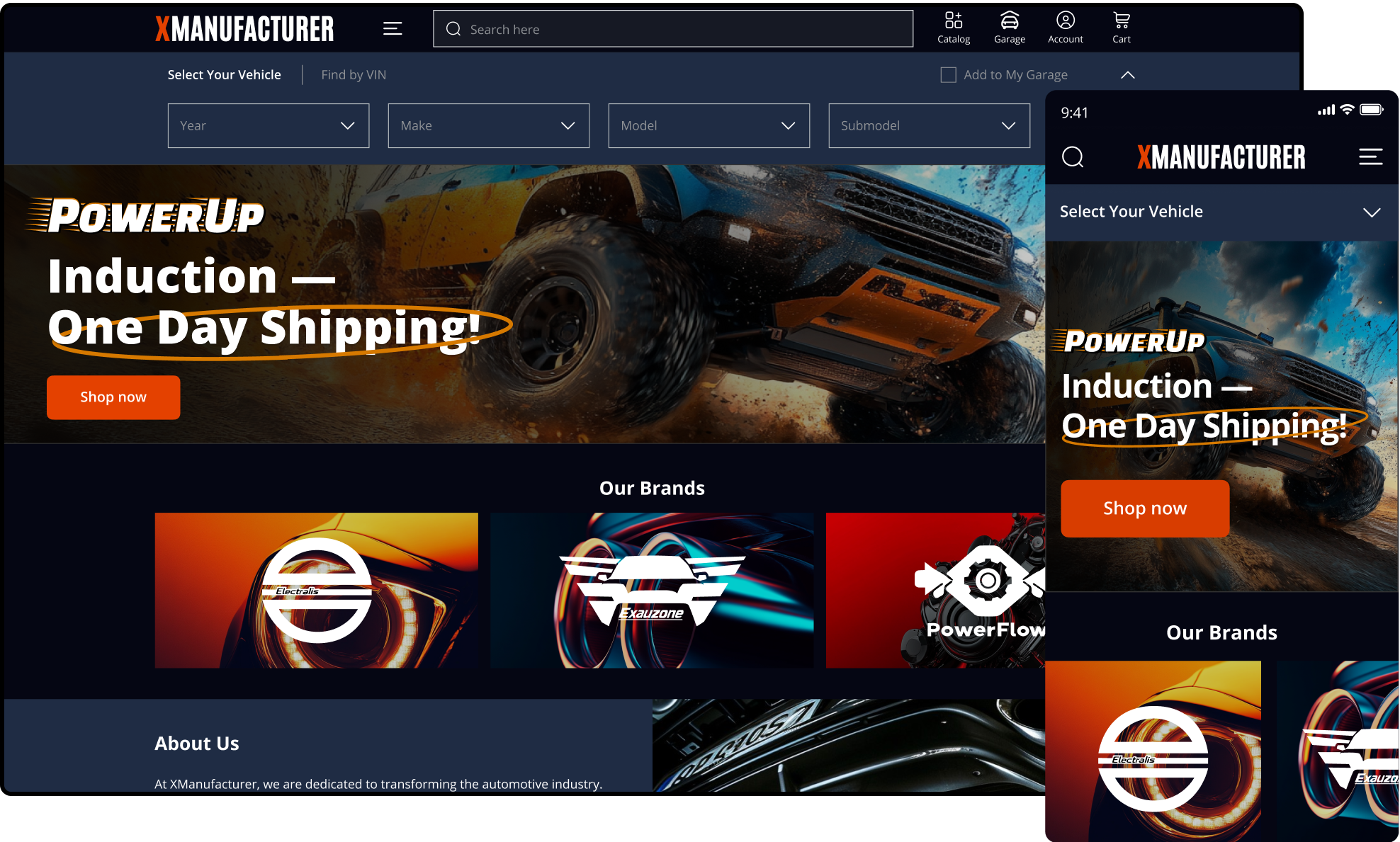 Automotive Website Design