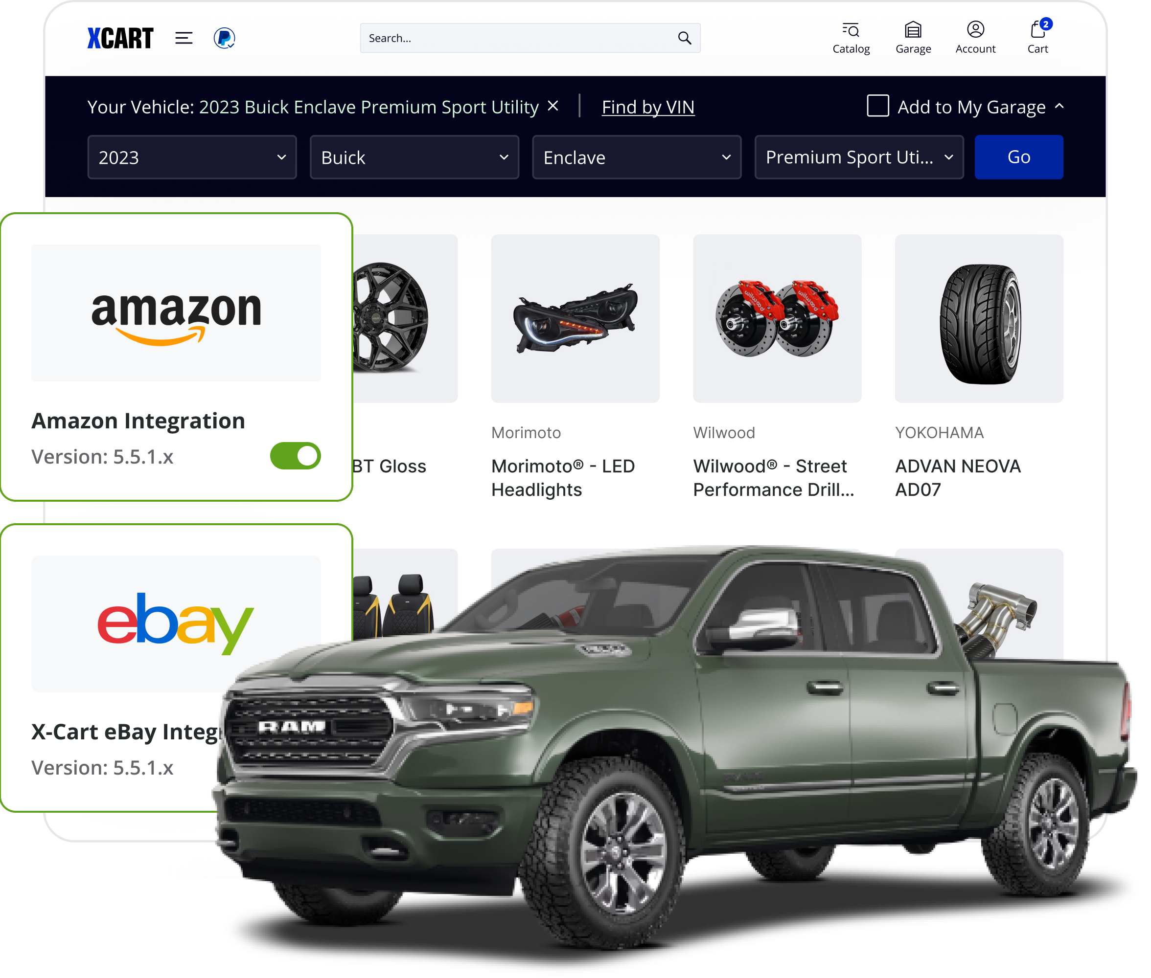 Selling Auto Parts on Amazon and eBay Motors