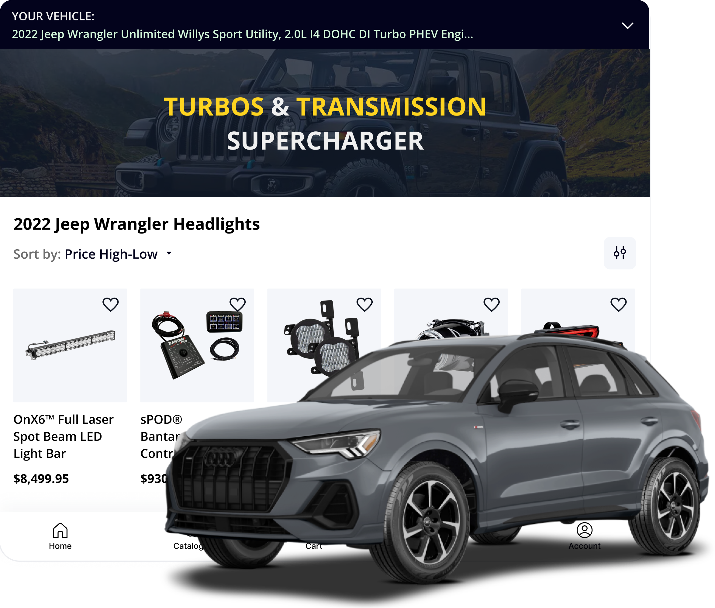 Custom Automotive eCommerce Development