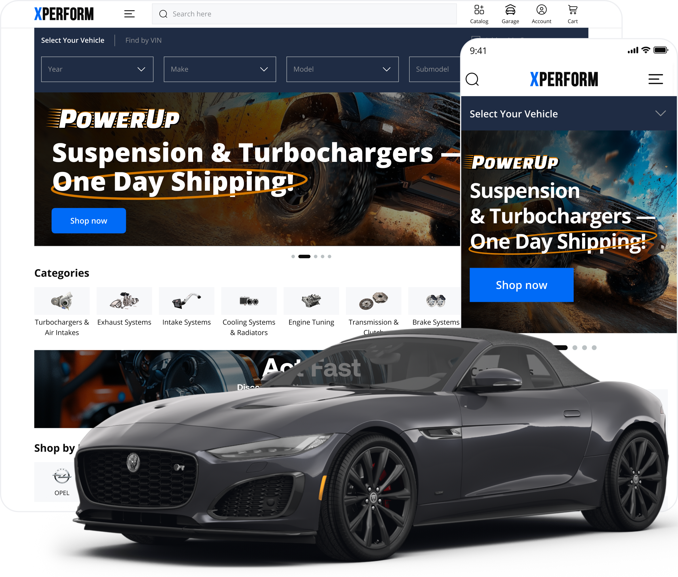 Automotive Website Design