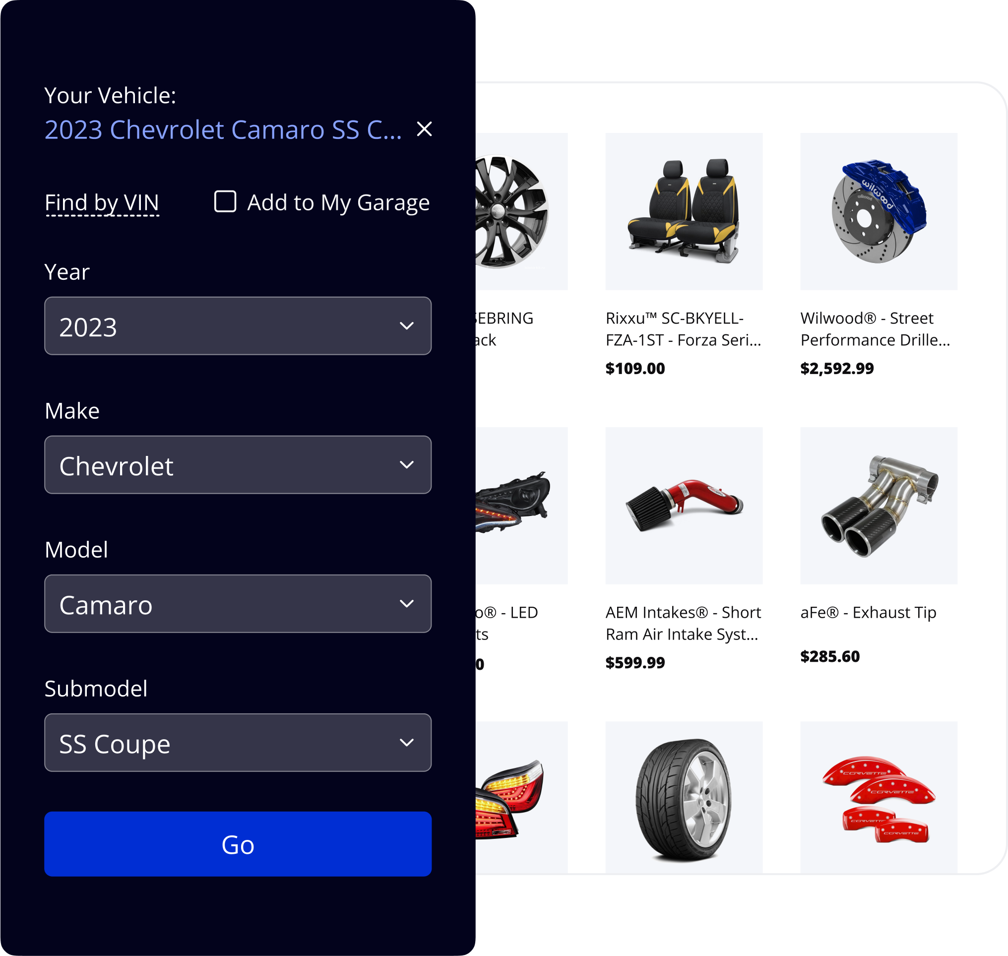 Wheel and Tire Fitment Search